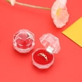 thumbnail image 5 of Uxcell Clear Plastic Ring Boxes 1.5"x1.5" Engagement Ring Holder Box Earrings Jewelry Box with Foam Insert White 40 Pcs, 5 of 6