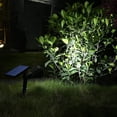 thumbnail image 2 of Foco solar LED de pared para exteriores, IP65 resistente al agua, encendido automático por la noche/apagado automático por el día, ángulo ajustable de 180° (blanco), 2 of 5
