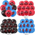 thumbnail image 2 of Globos de látex de Spiderman de 12 pulgadas, 10, 20 y 30 unidades, globos de aire para fiestas de cumpleaños de niños, juguetes para fiestas de baby shower, 2 of 4