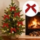 thumbnail image 5 of Luces Del Árbol de Navidad 50 Piezas de Varillas de 8 Pulgadas Ornamentos Del Árbol de Navidad Ideal para Regalos de Guirnalda Del Árbol Favores de la Fiesta, 5 of 6
