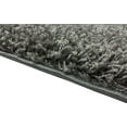 thumbnail image 2 of New Shaggy Collection Solid Color Shag Rug Different Color Options Available (Grey, 4'x5'3"), 2 of 4