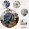 thumbnail image 5 of Blue Fall Pumpkins Table Cloth Waterproof Tablecloths, Thanksgiving Maple Leaf Tree Tablecloth Dining Table Cover for Kitchen Party Tabletop Outdoor, Square Tablecloth 60x60 Inch, 5 of 9