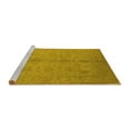 thumbnail image 2 of Ahgly Company Machine Washable Indoor Rectangle Oriental Yellow Industrial Area Rugs, 8' x 12', 2 of 4