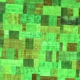 thumbnail image 1 of Ahgly Company Indoor Square Patchwork Green Transitional Area Rugs, 6' Square, 1 of 1