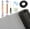 Black, variant on Window Screen Repair Kit - 59" x 106" Screen Door Replacement Fiberglass Screen Mesh with All Screen Tools for Sliding Door and Patio Screen Door Replacement,