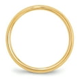 thumbnail image 2 of Primal Gold 14 Karat Yellow Gold 2.5mm Knife Edge Comfort Fit Band Size 11, 2 of 7