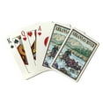 thumbnail image 1 of Arkansas River, Colorado, River Rafting, Lantern Press, Premium Playing Cards, 52 Card Deck with Jokers, USA Made, 1 of 4