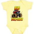 thumbnail image 3 of Inktastic Big Brother Monster Truck Boys Baby Bodysuit, 3 of 5