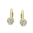 thumbnail image 2 of Bling Jewelry Womens 50CT Brilliant Cut CZ Drop Earrings Gold Plated Sterling Silver, 2 of 5