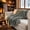 Green, variant on Dearfoams Reversible Cozy Teddy Oversized Couch Throw Blanket, Black, 50 x 70 in