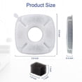 thumbnail image 3 of Cat Water Fountain Filter,Compatible with veken 95oz/2.8L Pet Fountain Replacement Filters,20 Sponges and 20 Water Filters for Cat Fountain Dog Bowl Dispenser, 3 of 6