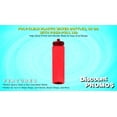 thumbnail image 2 of 10 Poly-Clear Plastic Water Bottles Set, 32 oz. - Durable, Leak-Resistant, Push-Pull Lids - Trans Red, 2 of 5