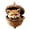 #1-Fox, variant on JWZZYD Forest Animal Acorn Ornaments 3D, 3.15" Detailed Woodland Creature Figurines in Acorn Shell, Shatterproof Resin Christmas Tree Ornaments, Unique Animal Lover Gift Idea(Hedgehog)