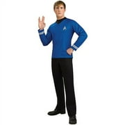 Deluxe Star Trek Blue Shirt Adult Halloween Accessory