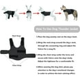 thumbnail image 4 of Dog Anxiety Jacket, Skin-Friendly Dog Calming Shirt - Dog Coat for Thunder, Fireworks and Separation - Keep Pet Calm Without Medicine & Training, Anti Anxiety Vest for Dogs (Dark Grey, XL), 4 of 9
