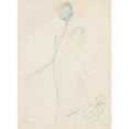 thumbnail image 2 of Beatrice Wood 19x24 Gold Ornate Framed and Double Matted Museum Art Print Titled - Virgin (1917), 2 of 4