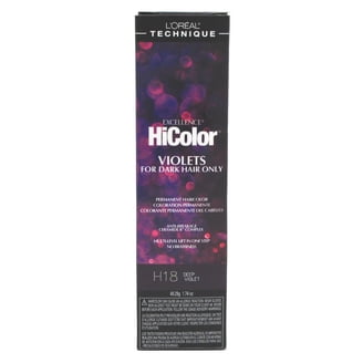 Loreal Excel Hicolor H22 Tube Black Sapphire, 1.74 Oz, 6 Pack