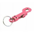 thumbnail image 2 of Key Chain, Plastic Snap Bag 25 Neon Pink, 2 of 2