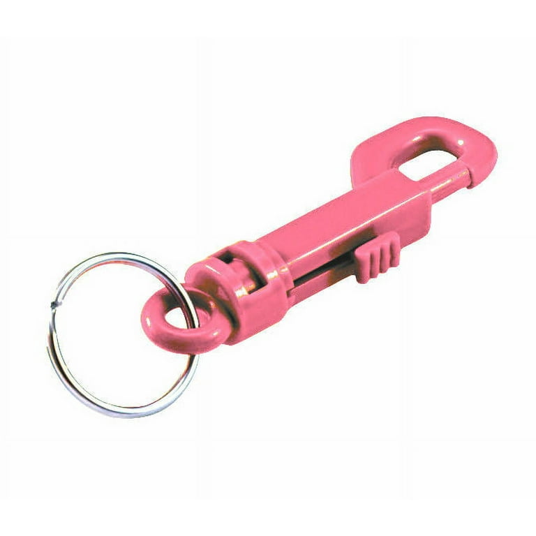 Lucky LN Neon Pink Plastic Key Clip Refill 25/pk