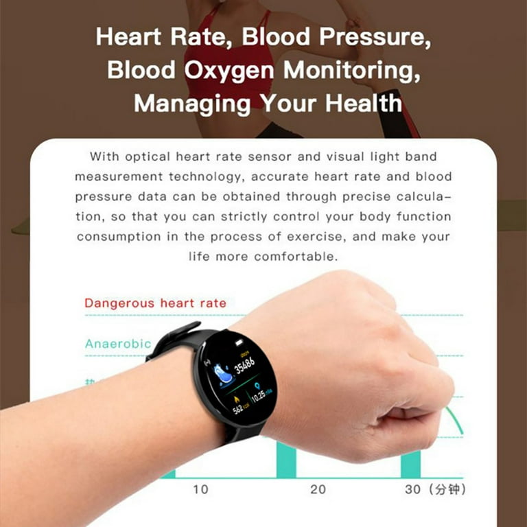 Smart Watch 2022 Watches for Men Women, Fitness Tracker Smartwatch Fitness  Watch, Sleep/Heart Rate Monitor, Pedometer, IP67 Waterproof Activity  Tracker 