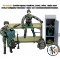 thumbnail image 1 of Haga clic en N 'Play Military Life Liting Bunk Bunk Bunk de 14 piezas Juego con accesorios. Click N' Play Click N' Play, 1 of 2