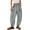 Gray, variant on Women's Plain Tracksuit Bottoms Harem Joggers Pants with Pockets Tapered Leg Sweatpants Running Workout Casual Lounge Wear Beige S