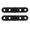 Black, variant on Pack Of 2 Folding Door Hinges with rusts Finish Heavy Duty Door Hinges Simple Installs for Furniture & Decors
