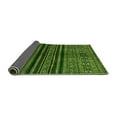 thumbnail image 2 of Ahgly Company Indoor Rectangle Abstract Green Modern Area Rugs, 2' x 3', 2 of 4