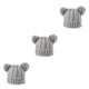 thumbnail image 5 of Gorro de frita giro sweethay esponjoso pompones para niños Gary, 5 of 6