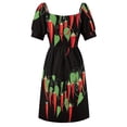 thumbnail image 6 of Garland of chillies Sleeveless Dress Bridesmaid dress woman festival outfit women, 6 of 7
