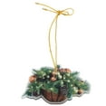 thumbnail image 1 of Cesta decorativa colgante de árbol de Navidad de acrílico navideño, 1 of 8
