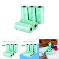 thumbnail image 5 of 5 rollos de bolsas de basura portátiles impresas para recoger excrementos de mascotas, perros y gatos., 5 of 5