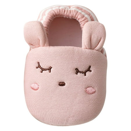 

Eashery Toddler Baby Sneakers Sport Socks Cartoon Shoes Soft Sole Baby Shoes Pink 5