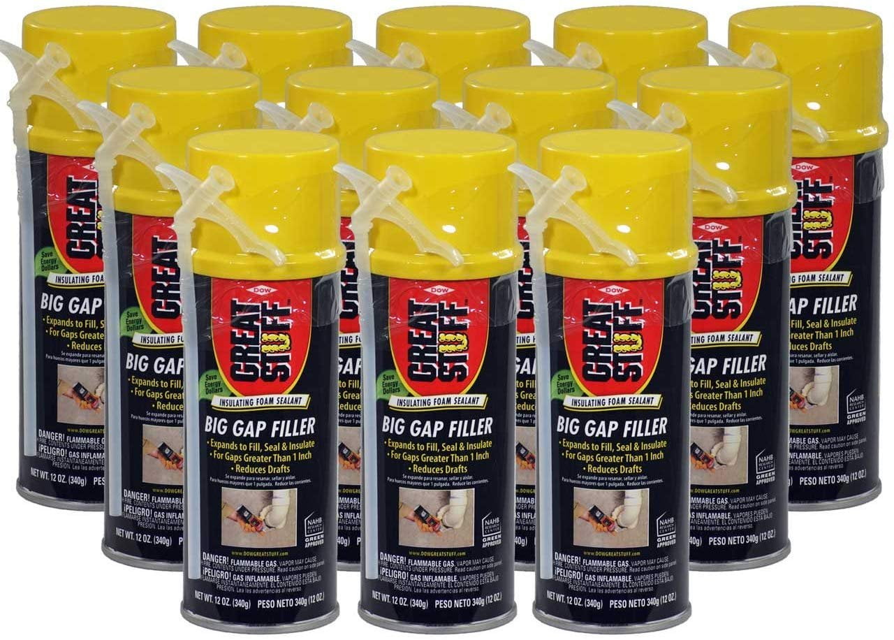 Great Stuff Big Gap Filler 12 oz Cans Full Case 12 cans
