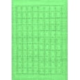 thumbnail image 1 of Ahgly Company Indoor Rectangle Solid Emerald Green Modern Area Rugs, 3' x 5', 1 of 4
