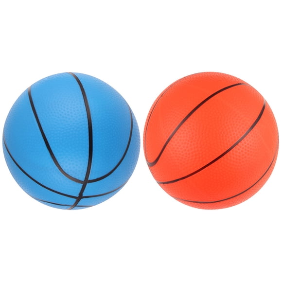 2pcs Mini Basketball Pool Basketball Mini Toy Basketball Miniature Basketball