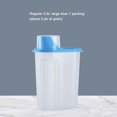 thumbnail image 4 of Plastic Pet Dog Cat Food Container Bucket With Measuring Cup Sealed Moisture-proof Outdoor Travel Portable Food Storage Container, 4 of 7