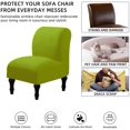 thumbnail image 3 of Armless Chair Slipcover Removable Armless Chair Cover Printed Armless Accent Chair Covers Washable Slipper Chair Slipcovers Furniture Protector Covers for Extra Large Armless Accent Chair, 3 of 7