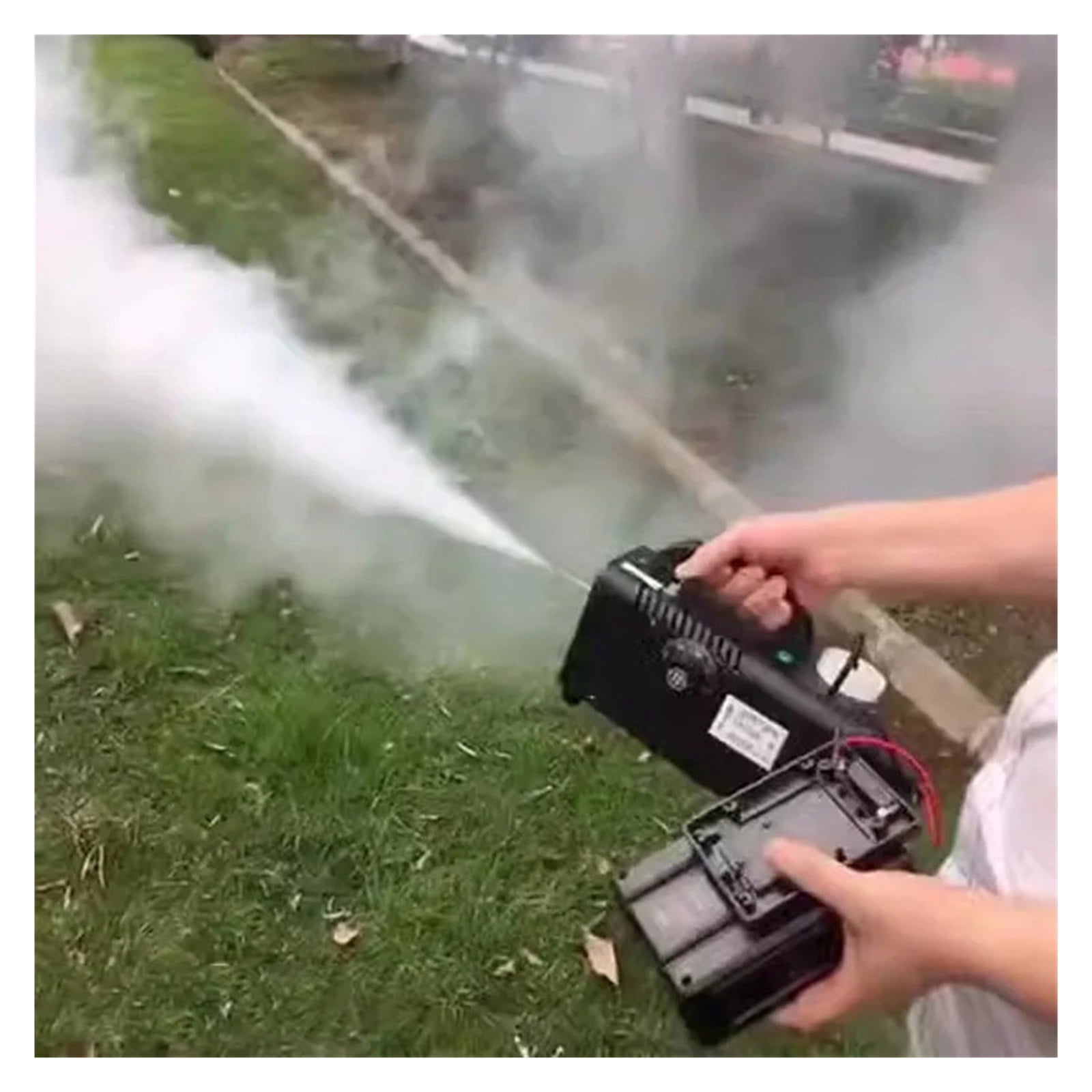 12V Smoke Machine Low Voltage Car Sprayer Outdoor Photography Smoke Machine Mobile Smoke Machine Without Battery