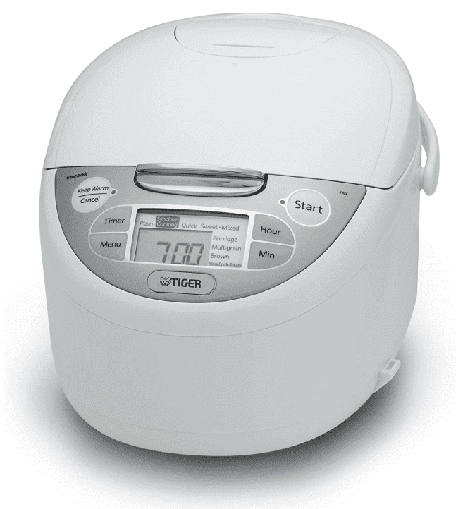 Tiger JAXR10UWY 5.5Cup (Uncooked) Rice Cooker & Warmer, Steamer, and Slow Cooker