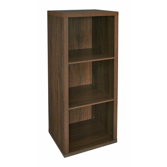 ClosetMaid 6107 Organisateur de Rangement Décoratif à 3 Cubes, Châtaigne Foncée