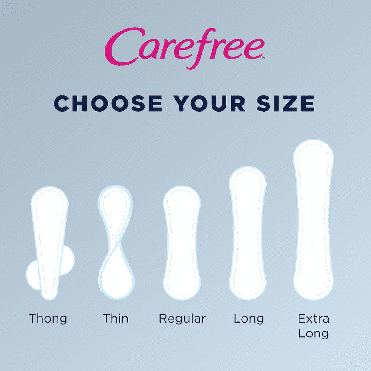 CAREFREE Original Regular To-Go Pantiliners, Fresh Scent 20 ea (Pack of 6)
