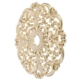 thumbnail image 1 of AURARMLET Ceiling Fan Medallion Small Round Ceiling Medallion PS Frames Ceiling Lights 1Pack, 1 of 6