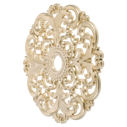 GOOHOCHY Golden Small Ceiling Medallions 1Set 12.0x12.0x0.4In