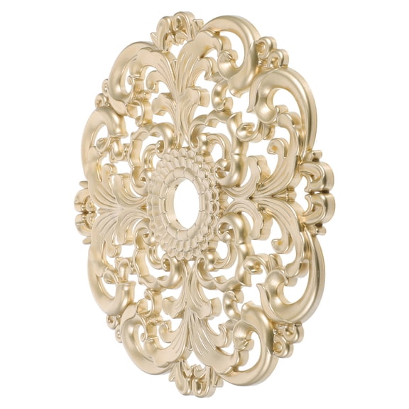 GOOHOCHY Golden Small Ceiling Medallions 1Set 12.0x12.0x0.4In