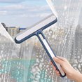 thumbnail image 4 of fastboy Glass Clean Scraper Shower Door Wipe Accessories Window Tools Squeegee Cleaning Scraping Tool Household Sponge Bathroom Wiper Blue, 4 of 6