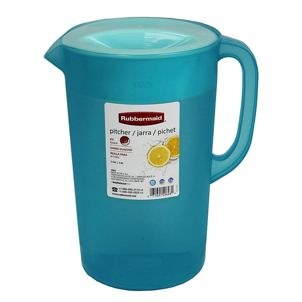 Rubbermaid 1 Gallon Pitcher, Blue