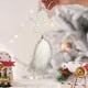 thumbnail image 5 of Hogar y cocina, Decoración del hogar, Decoración navideña, Adorno de copo de nieve blanco, Decoración de plástico para árbol de Navidad, Decoraciones navideñas, Decoraciones de plástico, 5 of 6