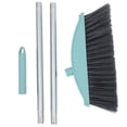 thumbnail image 3 of Escoba para interiores y exteriores Escoba resistente para limpieza de pisos con mango largo Escoba para barrer pisos Escoba para interiores de acero inoxidable con mango largo, 3 of 7