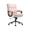 Pink, variant on Click365 Transform 2.0 Ergonomic Mid Back Desk Chair Bonded Leather Cognac